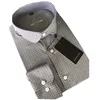 100% cotton hot design Mini club collar dress shirts for man