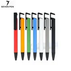 Metal square shaped phone holder advertising ball pen, phone accessories ball pen
