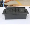 2 rj45 jack usb data pop up power socket 3 way german socket with vga hdmi