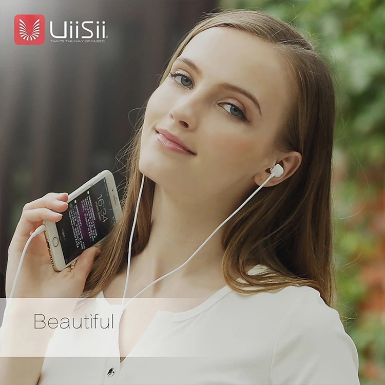 UiiSii U3 Color Mini Wired In Ear Earbuds Headphones for Music Mobile Audio Headset - ANKUX.COM