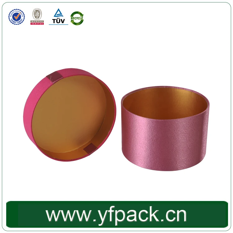 paper carton tube box round cardboard with lids luxury candle