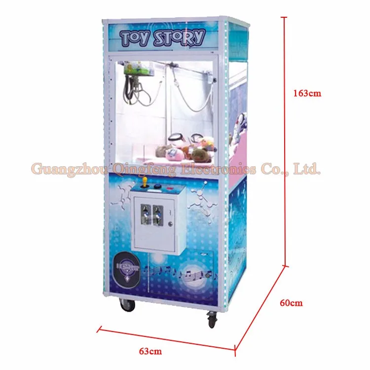 Qingfeng VR Day big promotion prize crane machine japanese mini vending machine