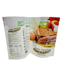 High Quality Food Grade Pa+pe Material Plastic Zipper Bag For Clothes Stand Up Pouch With Logo