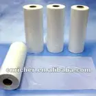 recyclable HDPE plastic transparent garbage rubbish waste trash bag,supermarket packaging bag on roll