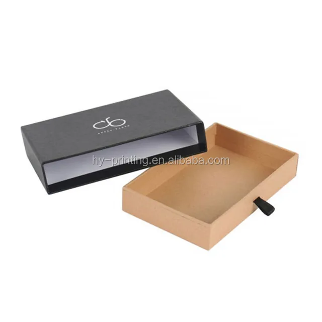 cheap custom cardboard paper sliding boxes with sliding top