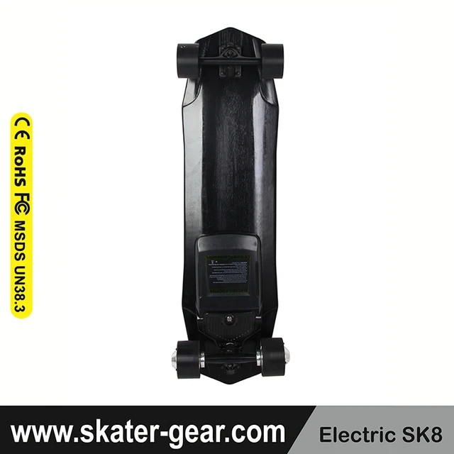 SKATERGEAR carbon fiber long mountain board electric dual motor skateboard