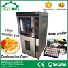 BOSSDA High quality Best price 5trays electric convection oven combine with 16 trays proofer