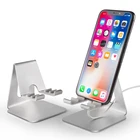 Physical angle adjustment aluminum alloy mobile stand cell phone holder tablet desktop bracket