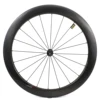58mm dimpled carbon wheels clincher, 700c carbon bike wheelset as customized