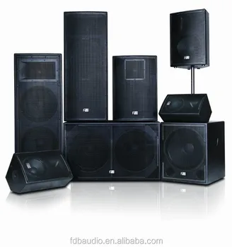 pro studio speakers dual 15