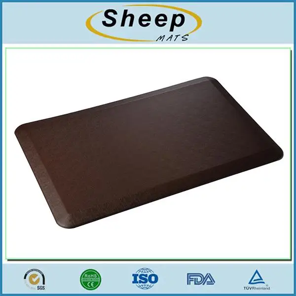 Wholesale china pu foam underside anti fatigue anti slip floor mat