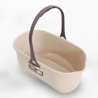 Household cleaning tool water bucket with handle and large capacity