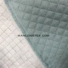Quilted polyester Linen fabric,sofa hometextile,car and upholstery cloth