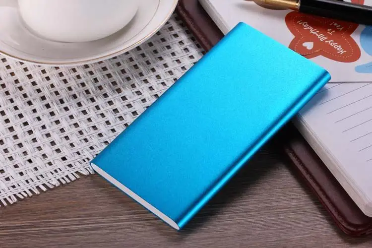 2019 new slim promotional gift consumer electronics 5000 mAh portable thin travel portable mini power banks - ANKUX.COM