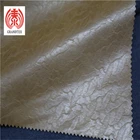 Brown Embossed Garment Leather Fabric 0.6 Mm Thickness For Men'S Jacket