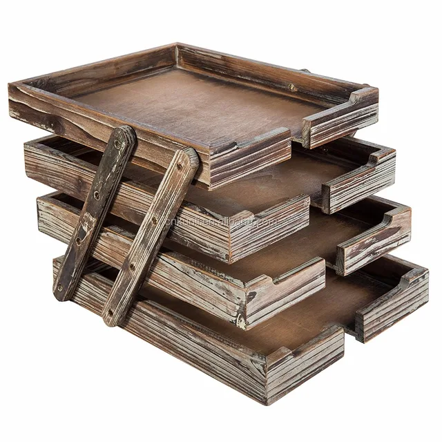 stacking wooden box