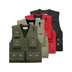 Mens Casual Fishing Safari Vest,Mens Vest Outerwear Wholesale Top,Utility Custom Mens Vest