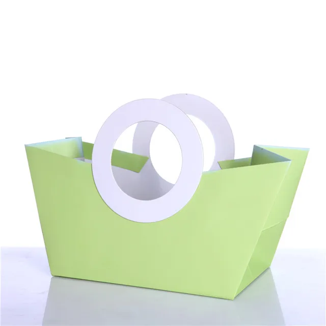 shape design gift shopping bag jewelry package custom logo paper