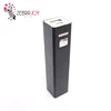 Hot selling wholesale logo printed black battery mobile supply portable banks fast charging mini power bank for travel