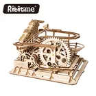 Educational Marble run 14+ children toys 3d assembled wooden puzzle toys made of real wood