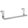 Over-the-Cabinet Bathroom or Kitchen Stainless steel Kitchen Towel Bar Holder