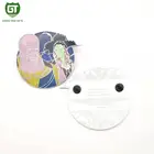 China supplier hard enamel western souvenir lapel pin with metal material