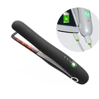 Hot selling mini cordless rechargeable hair straightener wireless flat iron