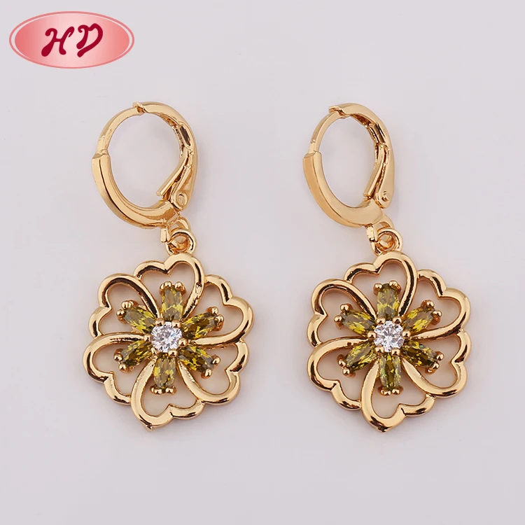 New 2018 Indian 22k Gold Hanging Earring Design For Women New 2018 Indian 22k Gold Hanging Earring Design For Women Designs Product On Alibaba