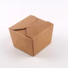Made in China High quality Kraft Paper Lunch Box for take away