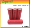 Original Sanyo NCR20700A 18650 battery NCR20700A 3300mAh 30A Lithium rechargeable battery