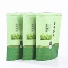 Plastic Aluminum Foil Smell Proof Stand Up Pouch Doypack Resealable Zipper Tea Bags