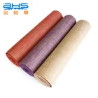 nonslip organic natural hemp PVC jute yoga mat