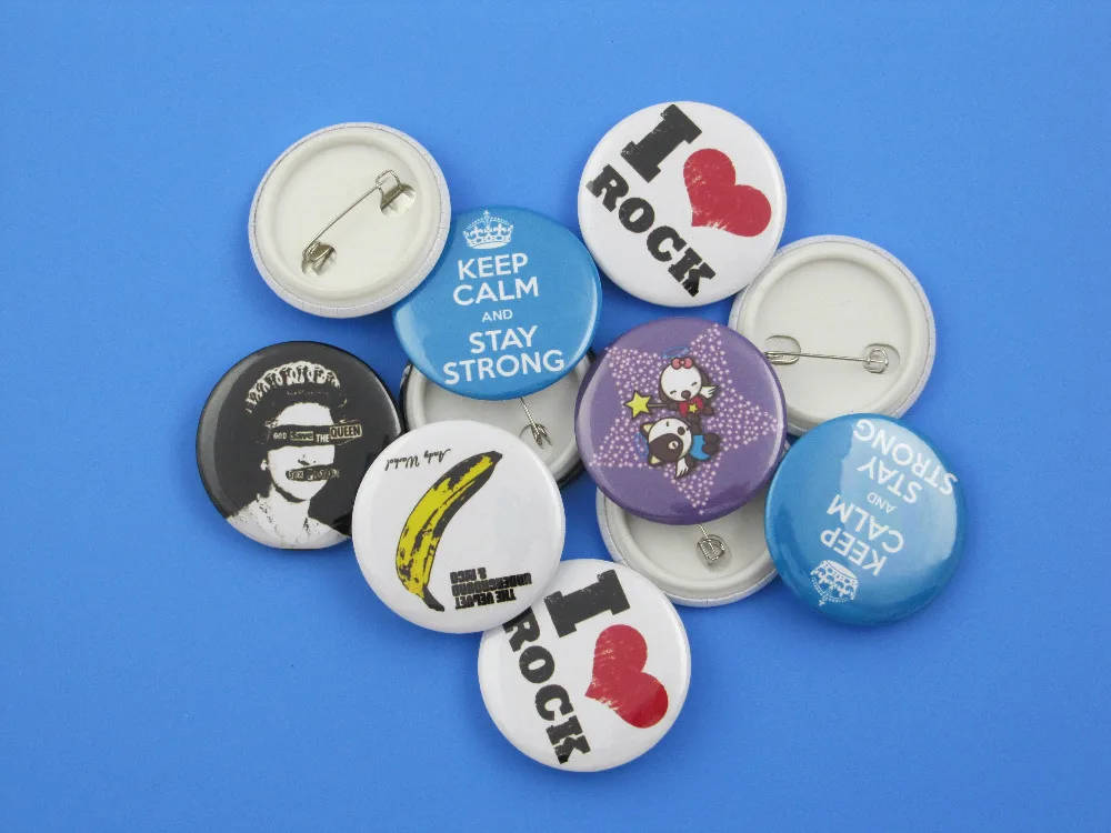 New Type Pin Badge Buttons Used Can Make 25mm32mm44mm58mm75mm