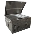 Diamond Aluminum Plate Dog Case - ADB3638