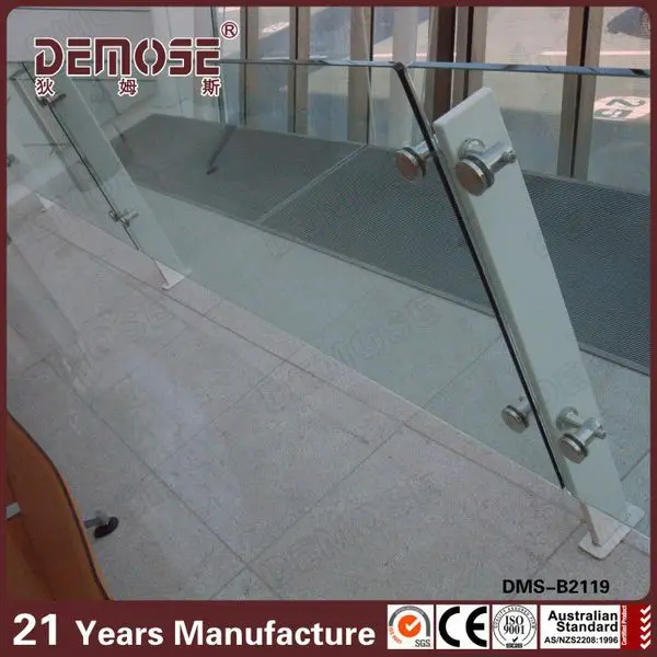 high quality stainless steel baluster glass railing for sale