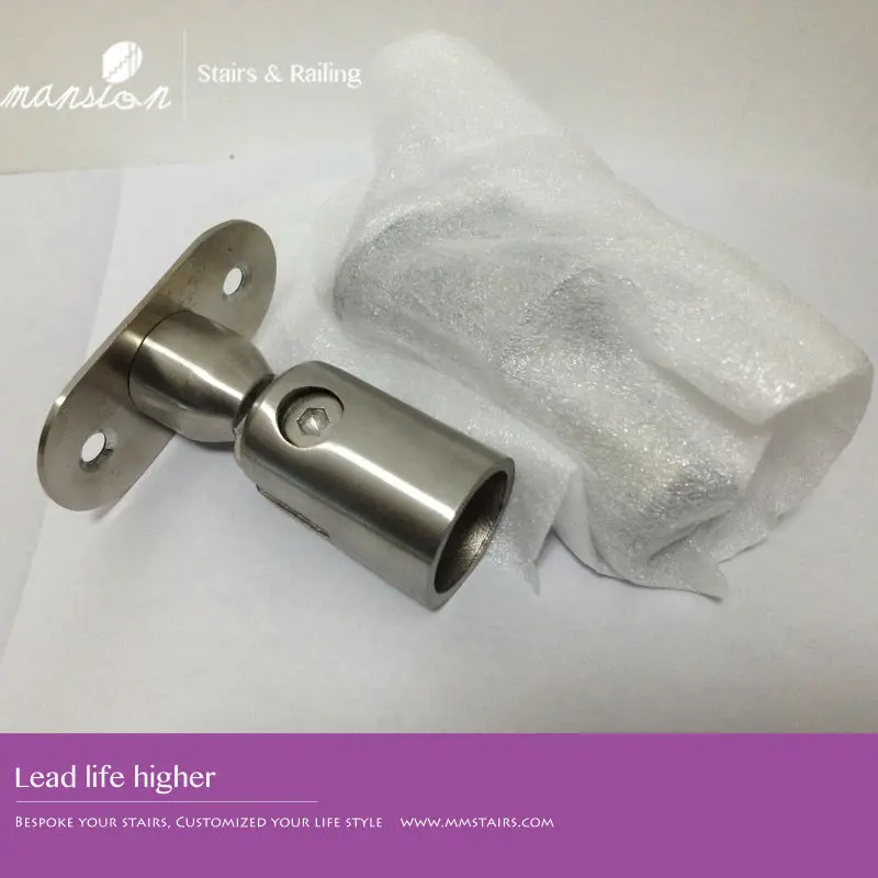 Round Pipe Stainless Steel Handrail Bracket, View stainless steel