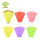 Colorful Floral Large Gift Bag kraft paper bags with handle rope