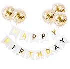Paper Rose Baby Shower Decorations With Oh Baby Letter Foil Balloon, Banner, Birthdays, Fiestas, Weddings And Holiday