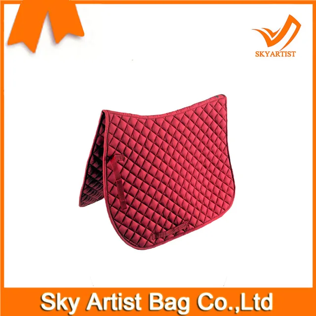 English horse riding pad, horse saddle pad and saddle mat