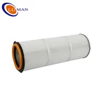 Industrial Air Filter Dust Collector Filter Cartridge flange type hepa filter
