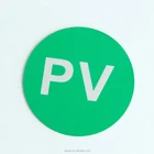 China High Quality Logo Custom Engraved ABS PV Australian Solar Power System Tag