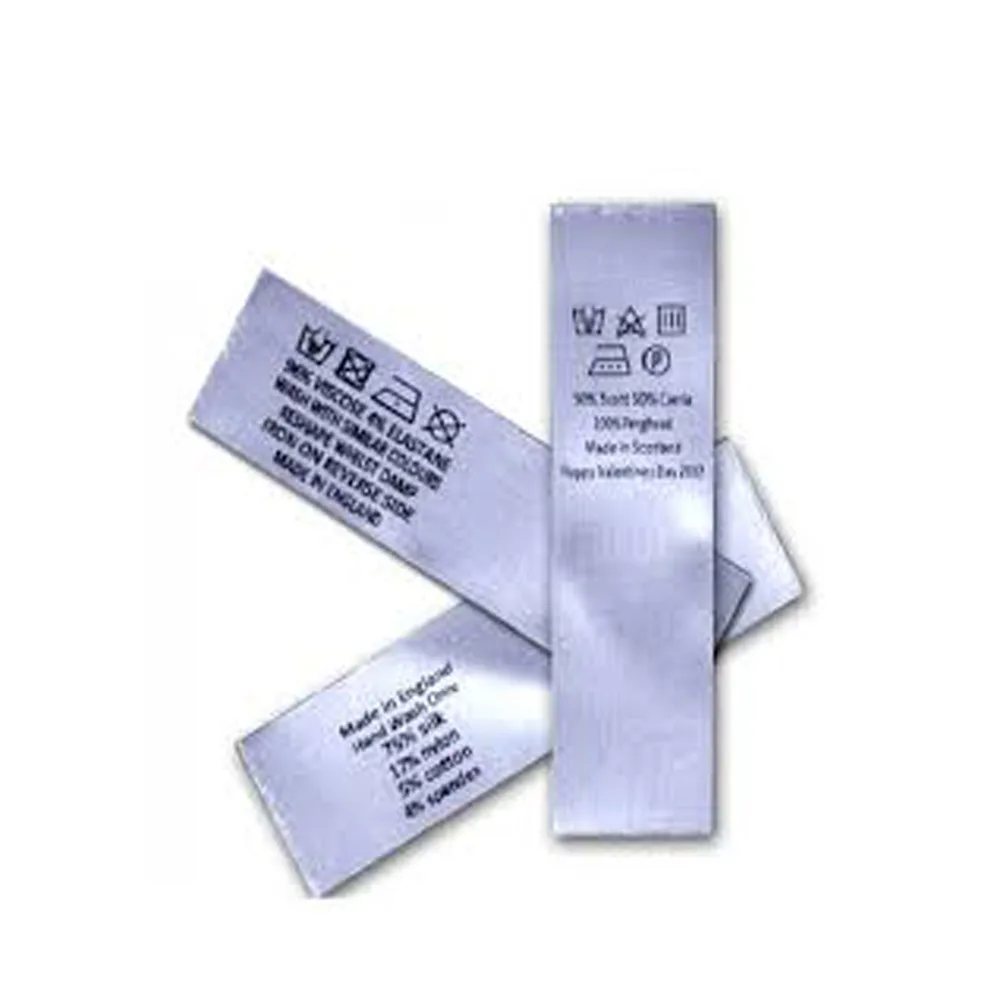 heat woven label