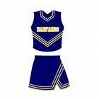 China Import Sublimation Polyester Custom Sexy Cheerleader Costume For Girls