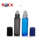 Colored essential oil and perfume 10ml glass roller bottle with custom logo for liquid bottle