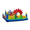 inflatable colorful bouncy castle park/fun bouncer with combo clearance mini slides toys