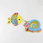 Favorable price new design fish and snail wholesale fridge magnet