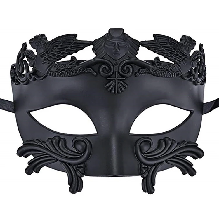 Маска на Глаза Peek-a-Boo Love Mask, черная LF6010 - Lux Fetish - Маски закрытые, а также открытые с шорами - Купить