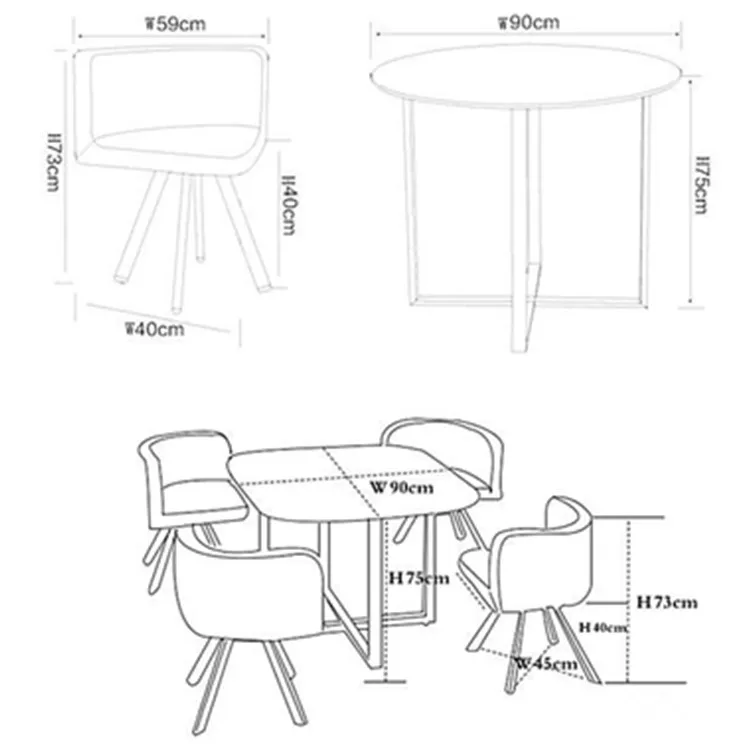 living room furniture dining room type modern appearance no