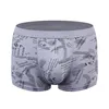 Hot selling mens underwear fashion printing modal boxer shorts with big size wholesale
