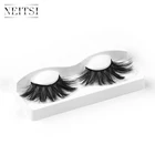 Neitsi 25mm Eyelash Decor Extension Trays Synthetic Fiber Materia Reusable| 100% Ellipse Professional eyelash extension w6x25#